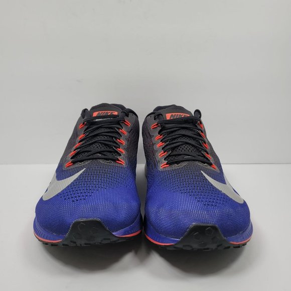 Nike Zoom Elite 9 2017 Men's Blue Black Running Shoes 863769-405 US Size 10.5 - Picture 3 of 8